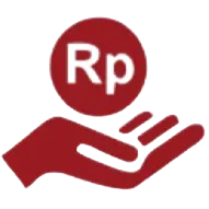 Hand money icon